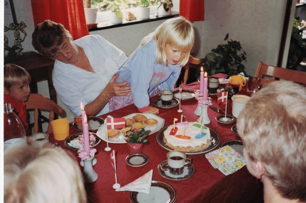 Malenes 5 fødselsdag d. 24 juni 1993(1)