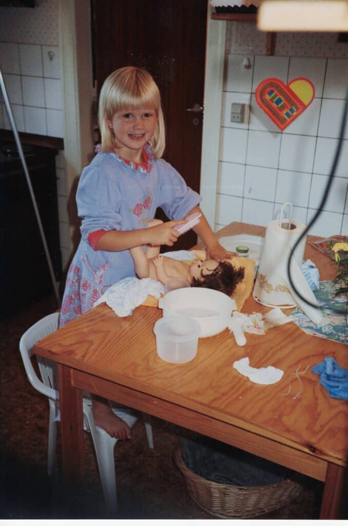 Malenes 5 fødselsdag d. 24 juni 1993(3)